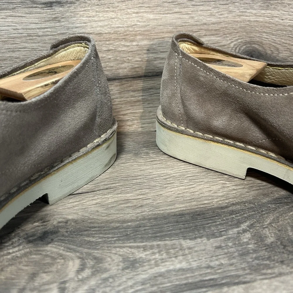 Barney's New York Taupe Beige Dress Shoes Men Size 9 Only Worn Twice